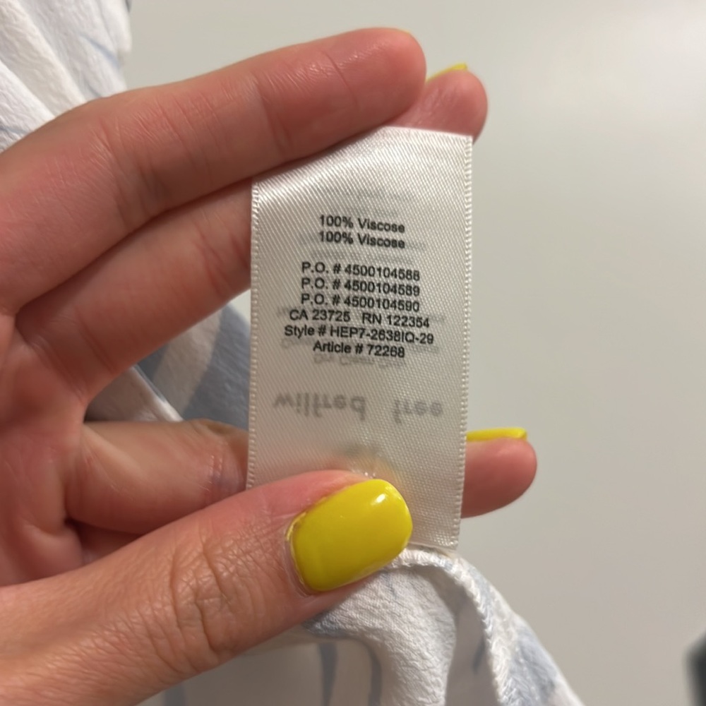 Aritzia Wilfred Free Zola Button Tie Front - image 5